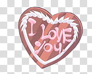 Red heart illustration transparent background PNG clipart
