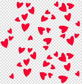 Red heart illustration, Valentine's Day Heart , Valentines Day Hearts Decor transparent background PNG clipart