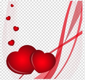 Red heart illustration, Valentine's Day Wedding invitation Greeting card Heart, Valentines Day Heart and Web Decoration transparent background PNG clipart