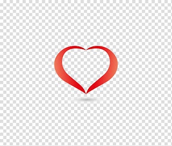 Red Heart Pattern, Heart diagram transparent background PNG clipart