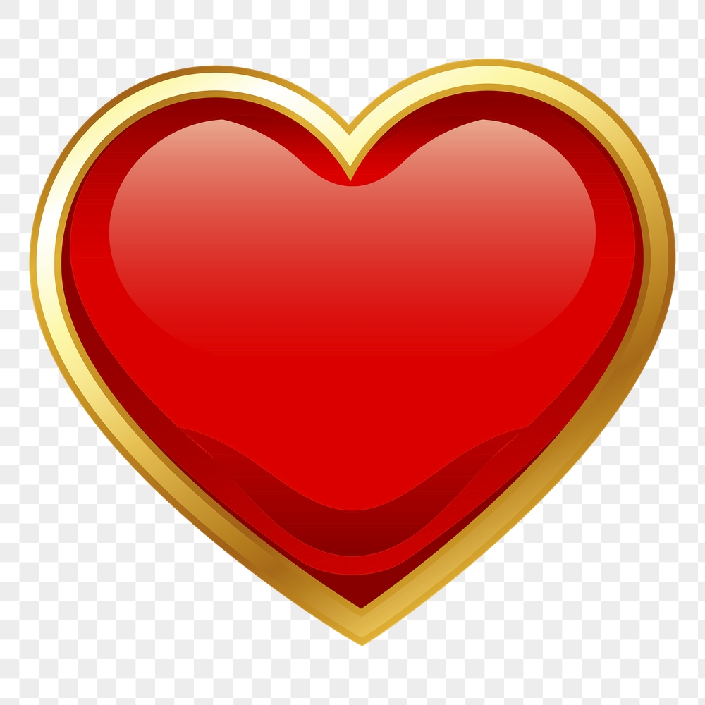 Red heart png sticker, Valentine's | Free PNG - rawpixel