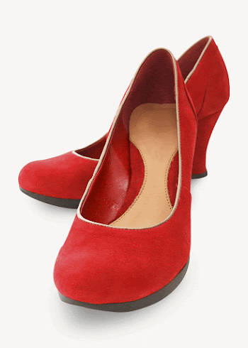 Red high heels, isolated apparel | Free PSD - rawpixel