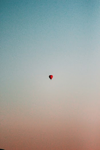 Red Hot Air Balloon on Sky · Free Stock Photo