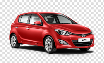 Red Hyundai Download Transparent PNG Image