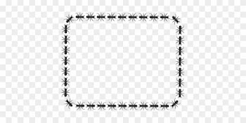 Red Imported Fire Ant Insect Rectangle Ant Colony - Ant Border