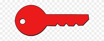 Red Key Clipart Png