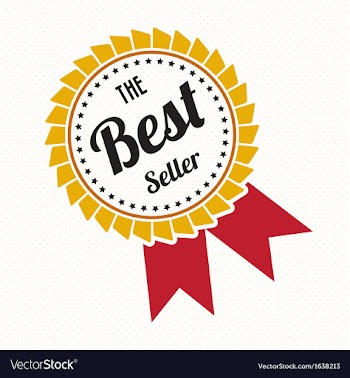  					Red label with ribbons vector image														