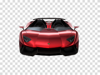 Red Lamborghini PNG Photo