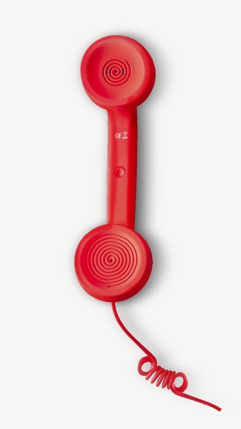 Red landline telephone collage element | Free PSD - rawpixel