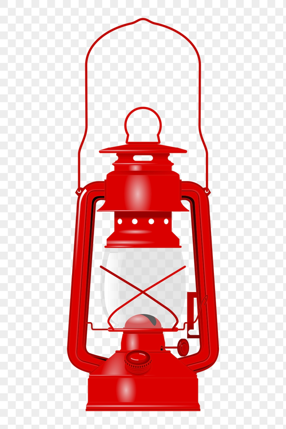 Red lantern png sticker camping | Free PNG - rawpixel