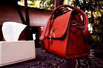 Red Leather Bag