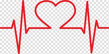 Red lifeline illustration, Electrocardiography Heart Flatline , EKG transparent background PNG clipart