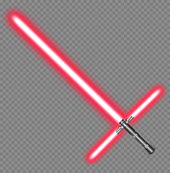 Red Lightsaber PNG Photo