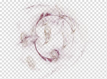 Red line illustration, Smoky transparent background PNG clipart