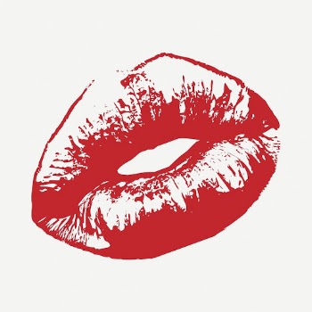Red lips clipart, collage element | Free PSD - rawpixel