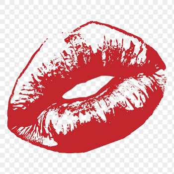 Red lips png sticker illustration, | Free PNG - rawpixel