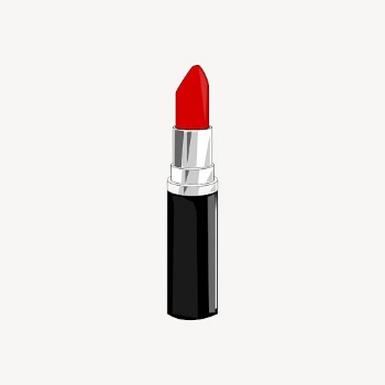 Red lipstick clipart, cosmetics illustration | Free PSD - rawpixel