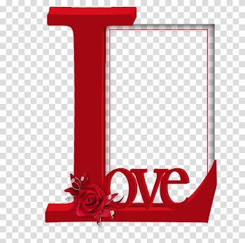Red Love sing, Frames Love Frames, others transparent background PNG clipart