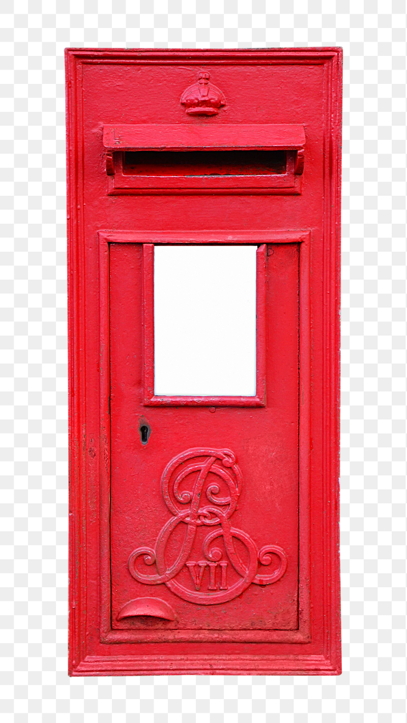 Red mailbox png, transparent background | Free PNG - rawpixel