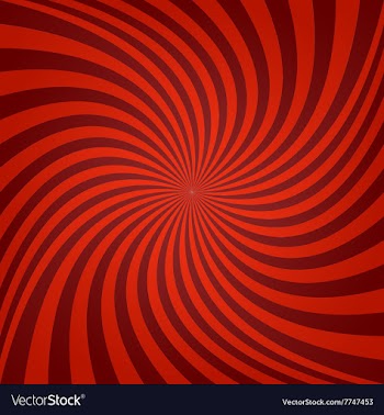 Red maroon spiral background vector image