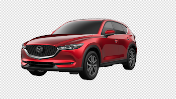 Red Mazda PNG Background Image
