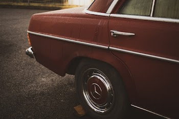 Red Mercedes-benz Car