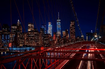 Red Metal Bridge