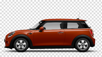 Red Mini Cooper PNG Pic