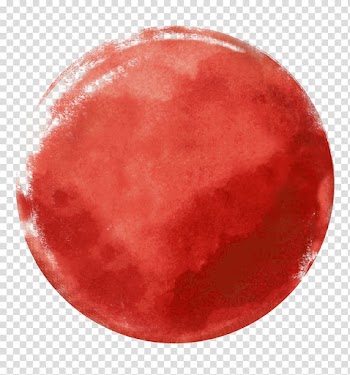 Red moon , Chinese New Year .dwg, Red circle transparent background PNG clipart
