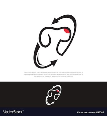 red nosed dog logo