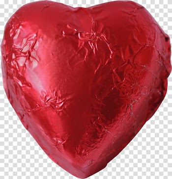 Red objects  , red heart decor transparent background PNG clipart