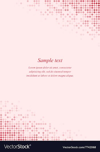 Red page corner design template vector image