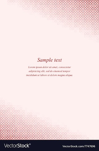 Red page corner design template vector image