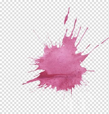 Red paint , Watercolor painting Purple Blog, water colour transparent background PNG clipart