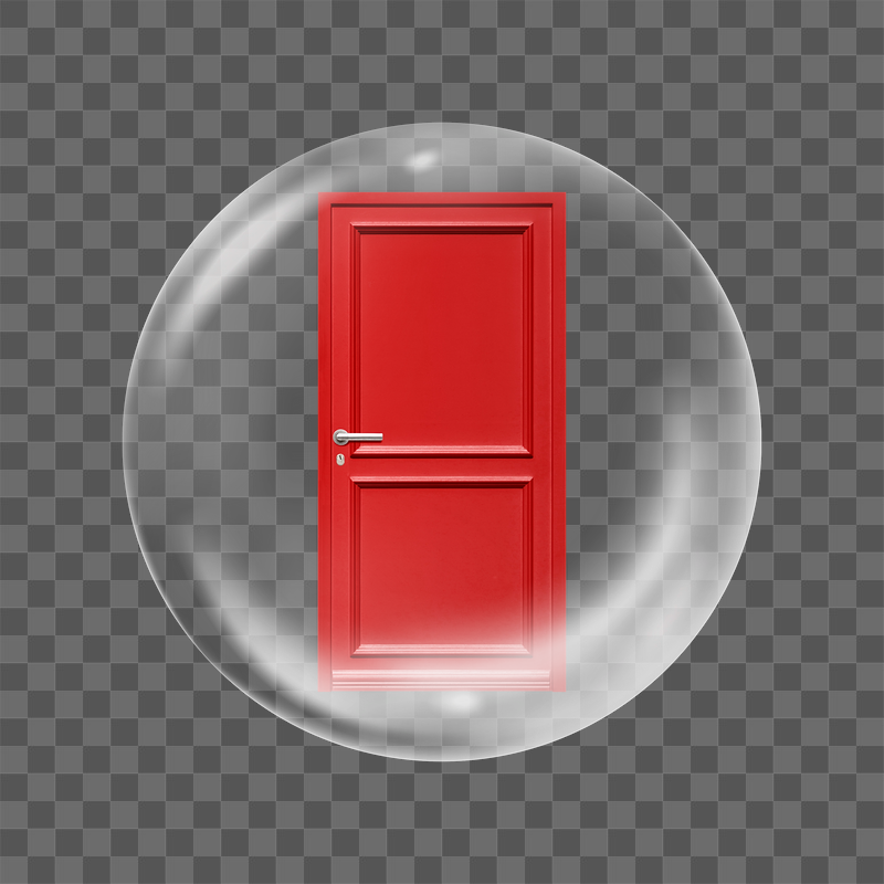 Red panel png door sticker, | Free PNG - rawpixel