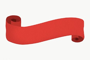 Red paper ribbon banner design element | Free  transparent png - 2345482