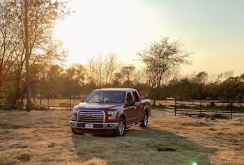 Red Pick Up Truck