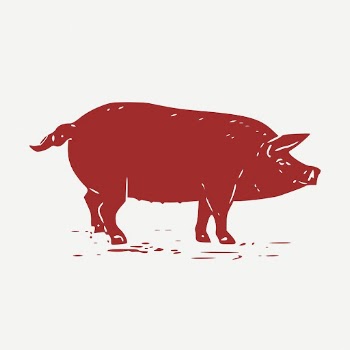 Red pig, vintage farm animal | Free PSD Illustration - rawpixel