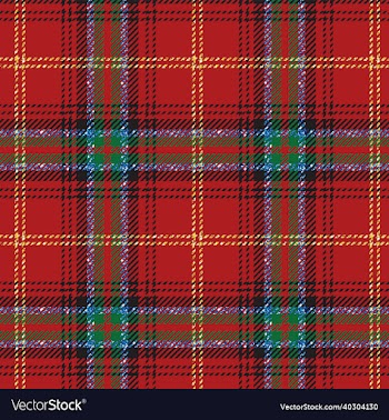 red plaid