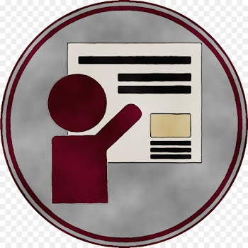 red plate circle dishware icon