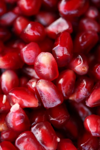 Red Pomegranate Seeds