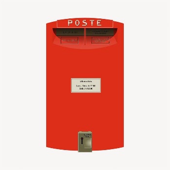 Red post box clipart, object | Free Vector - rawpixel