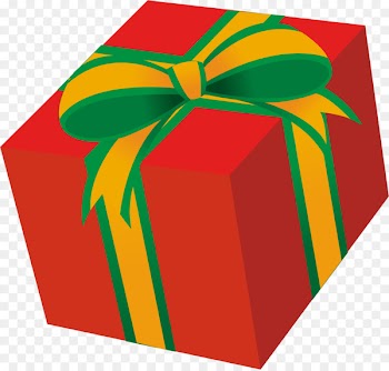 Red Present Box PNG Clipart.png - gift 