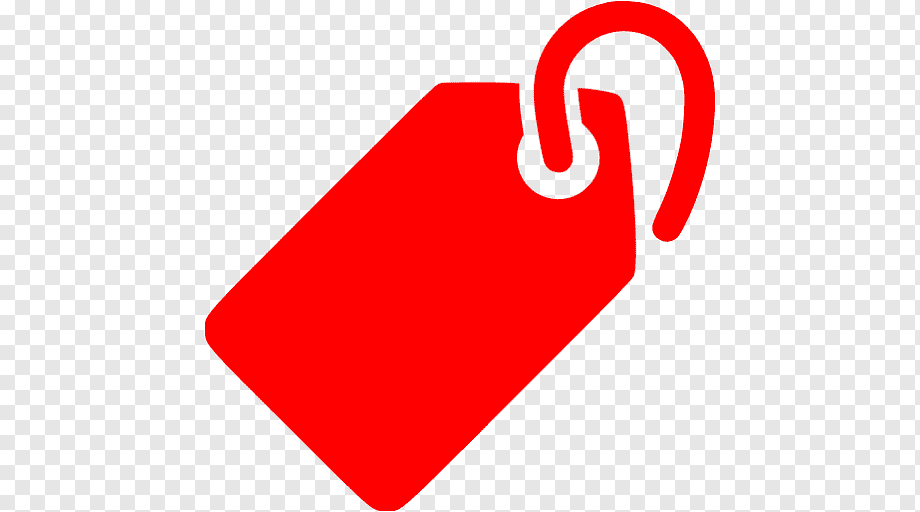 red price tag illustration, Computer Icons Sales Price Tag, red price tag, label, rectangle, logo png