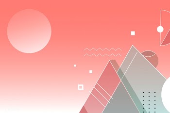 Red pyramids background | Free stock vector - 594492
