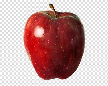 Red , red apple fruit transparent background PNG clipart