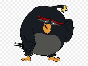 Red Red Chuck Bubbles Bomb - Angry Birds Movie Clipart