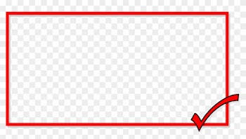 Red - Red Frame Png