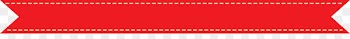 Red - Red missing ribbon banner 