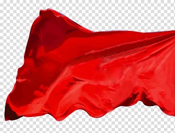 Red , Red Ribbon transparent background PNG clipart